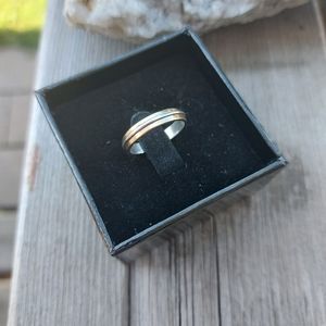COPY - Unisex Gold and silver ring